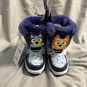Bluey toddler winter boots